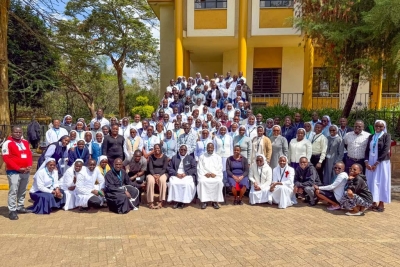 Wanafunzi wa NGLP wakati wa Ukumbusho katika Bustani ya Ufufuo.